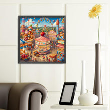 Load image into Gallery viewer, Diamond Painting - Full Round - Happy amusement park (40*40CM)
