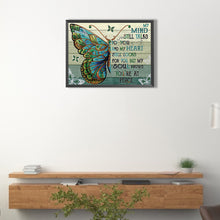 Load image into Gallery viewer, Diamond Painting - Partial Special Shaped - Butterfly English (30*40CM)
