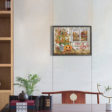 Load image into Gallery viewer, Diamond Painting - Partial Special Shaped - Pumpkin vase English (30*40CM)
