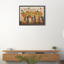 Load image into Gallery viewer, Diamond Painting - Partial Special Shaped - Desktop vase English (30*40CM)
