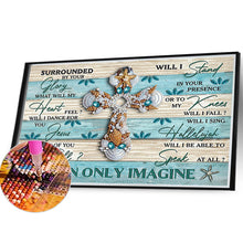 Load image into Gallery viewer, Diamond Painting - Partial Special Shaped - Ocean cross English (30*40CM)
