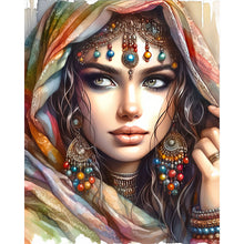 Load image into Gallery viewer, Diamond Painting - Full Round - Lady (40*50CM)
