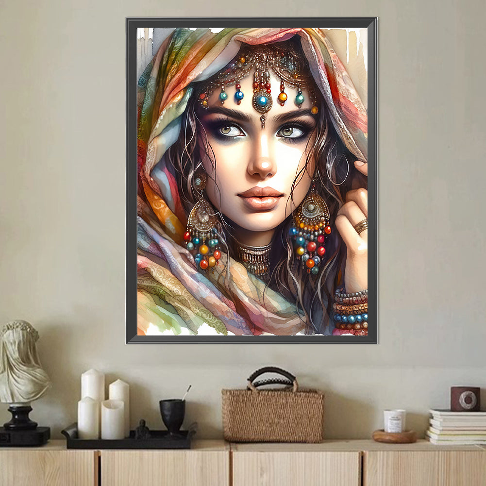 Diamond Painting - Full Round - Lady (40*50CM)