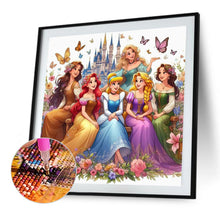 Load image into Gallery viewer, Diamond Painting - Full Round - Disney princess (50*50CM)
