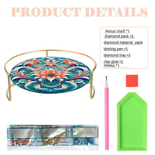 Load image into Gallery viewer, Acrylic Butterfly Diamond Painting Bathroom Tray Rhinestone Painting Vanity Tray
