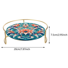 Load image into Gallery viewer, Acrylic Butterfly Diamond Painting Bathroom Tray Rhinestone Painting Vanity Tray
