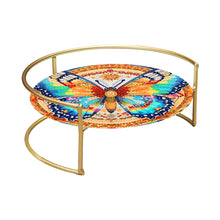 Load image into Gallery viewer, Acrylic Butterfly Diamond Painting Bathroom Tray Rhinestone Painting Vanity Tray
