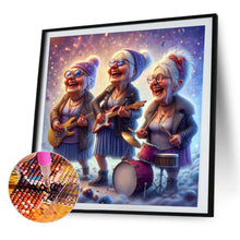 Load image into Gallery viewer, AB Diamond Painting - Full Round - Old band party (40*40CM)
