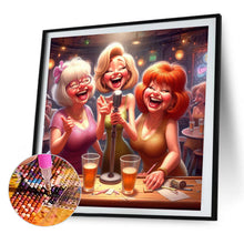 Load image into Gallery viewer, AB Diamond Painting - Full Round - Old bar party (40*40CM)

