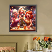 Load image into Gallery viewer, AB Diamond Painting - Full Round - Old bar party (40*40CM)

