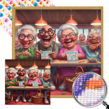 Load image into Gallery viewer, AB Diamond Painting - Full Round - Old chess party (40*40CM)
