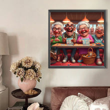 Load image into Gallery viewer, AB Diamond Painting - Full Round - Old chess party (40*40CM)
