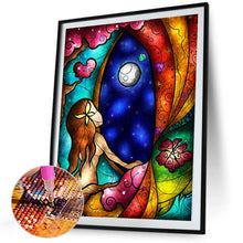 Load image into Gallery viewer, Diamond Painting - Full Square - Moon-watching (40*50CM)
