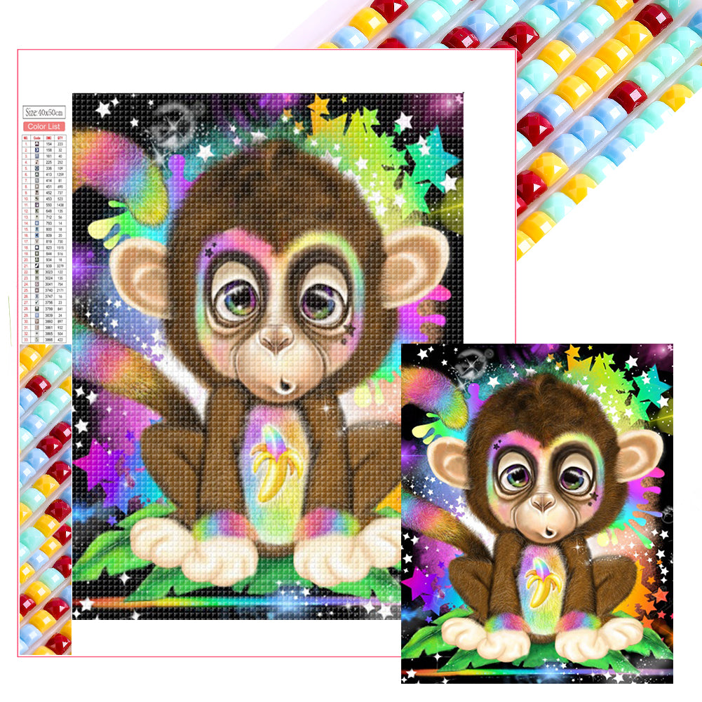 Diamond Painting - Full Square - Monkey (40*50CM)