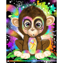 Load image into Gallery viewer, Diamond Painting - Full Square - Monkey (40*50CM)
