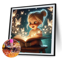 Load image into Gallery viewer, AB Diamond Painting - Full Round - Cute girl (40*40CM)
