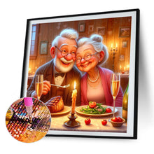 Load image into Gallery viewer, AB Diamond Painting - Full Round - Old age life (40*40CM)
