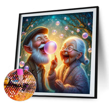 Load image into Gallery viewer, AB Diamond Painting - Full Round - Old age life (40*40CM)
