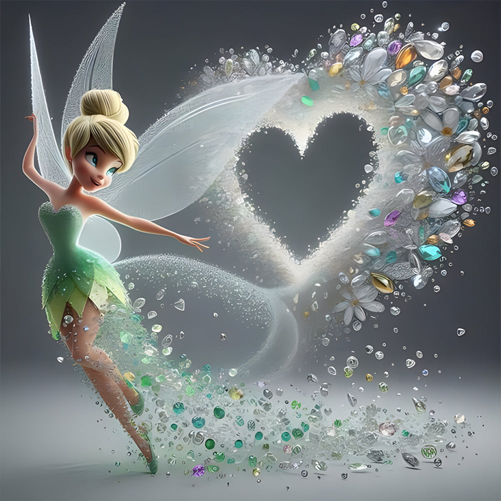 Diamond Painting - Full Round - Fantastic fairy (30*30CM)