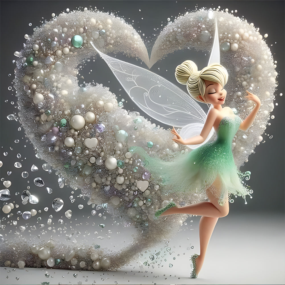 Diamond Painting - Full Round - Fantastic fairy (30*30CM)