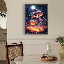 Load image into Gallery viewer, Diamond Painting - Full Round - Halloween candy skull (30*40CM)
