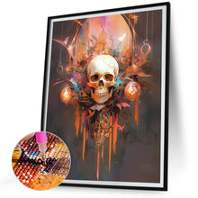 Load image into Gallery viewer, Diamond Painting - Full Round - Halloween skull (30*40CM)
