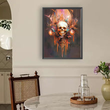 Load image into Gallery viewer, Diamond Painting - Full Round - Halloween skull (30*40CM)
