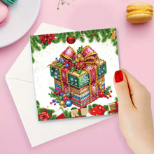 Load image into Gallery viewer, 6Pcs Christmas Christmas Gifts DIY Diamond Painting Card Diamond Daily Wish Card
