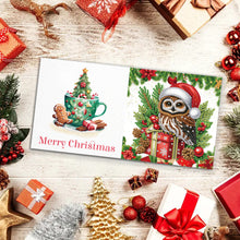 Load image into Gallery viewer, 6Pcs Christmas Christmas Gifts DIY Diamond Painting Card Diamond Daily Wish Card
