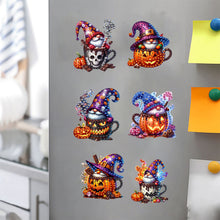 Load image into Gallery viewer, 6Pcs Acrylic Special Shape Butterfly Fairy Fridge Stickers for Car Mailbox Decor
