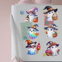 Load image into Gallery viewer, 6Pcs Acrylic Special Shape Butterfly Fairy Fridge Stickers for Car Mailbox Decor
