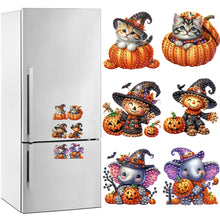 Load image into Gallery viewer, 6Pcs Acrylic Special Shape Butterfly Fairy Fridge Stickers for Car Mailbox Decor
