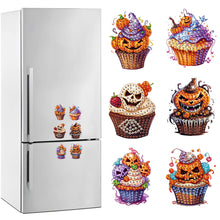 Load image into Gallery viewer, 6Pcs Acrylic Special Shape Butterfly Fairy Fridge Stickers for Car Mailbox Decor
