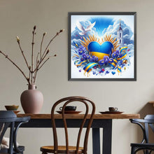 Load image into Gallery viewer, Diamond Painting - Full Round - Protect the blue earth (40*40CM)

