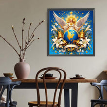 Load image into Gallery viewer, Diamond Painting - Full Round - Protect the blue earth (40*40CM)
