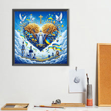 Load image into Gallery viewer, Diamond Painting - Full Round - Protect the blue earth (40*40CM)
