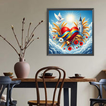 Load image into Gallery viewer, Diamond Painting - Full Round - Protect the blue earth (40*40CM)
