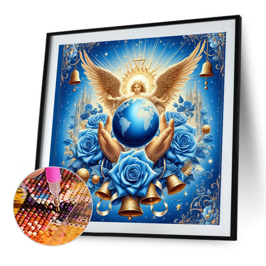Diamond Painting - Full Round - Protect the blue earth (40*40CM)