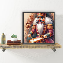 Load image into Gallery viewer, Diamond Painting - Full Round - Christmas nutcracker (30*30CM)
