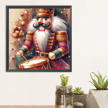 Load image into Gallery viewer, Diamond Painting - Full Round - Christmas nutcracker (30*30CM)

