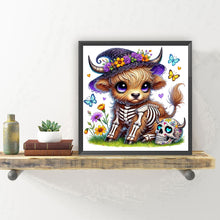 Load image into Gallery viewer, Diamond Painting - Full Round - Halloween witch hat (30*30CM)

