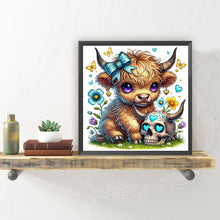 Load image into Gallery viewer, Diamond Painting - Full Round - Halloween skull (30*30CM)

