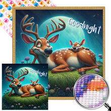 Load image into Gallery viewer, AB Diamond Painting - Full Round - Good night (40*40CM)
