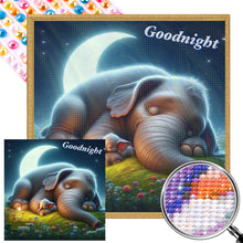 Load image into Gallery viewer, AB Diamond Painting - Full Round - Good night (40*40CM)
