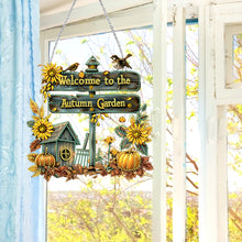 Load image into Gallery viewer, Harvest Autumn Hanging Diamond Art Kits Diamond Painting Hanging Decorations
