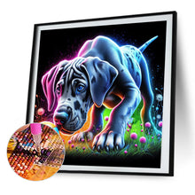 Load image into Gallery viewer, AB Diamond Painting - Full Round - Playing ball pet (40*40CM)
