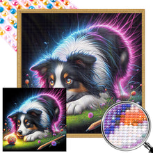 Load image into Gallery viewer, AB Diamond Painting - Full Round - Playing ball pet (40*40CM)
