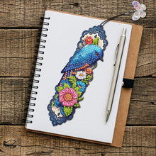 Load image into Gallery viewer, 4Pcs Special Shape Bluebird Diamond Painting Bookmark Art Project for Book Lover
