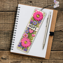 Load image into Gallery viewer, 3Pcs Special Shape Daisy Bouquet Diamond Painting Bookmark for Book Lovers
