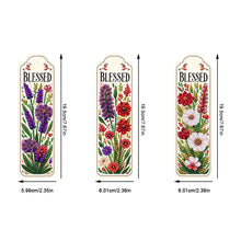 Load image into Gallery viewer, 3Pcs Special Shape Daisy Bouquet Diamond Painting Bookmark for Book Lovers
